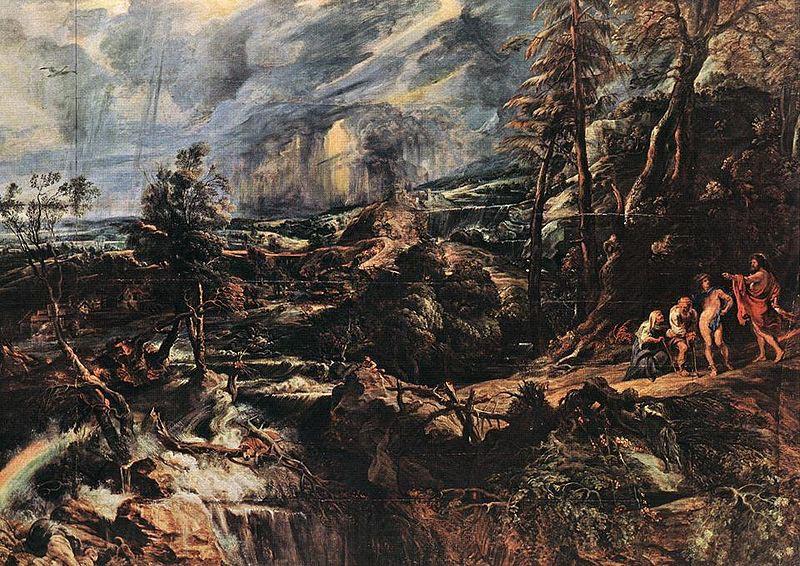 Peter Paul Rubens Stormy Landscape France oil painting art